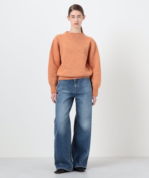 RICHMOND(リッチモンド)の「【別注】RICHMOND KNITWEAR WHOLE GARMENT KNIT(ニット/セーター・レディース・グリーン/ピンク・M/S)」の10枚目の写真