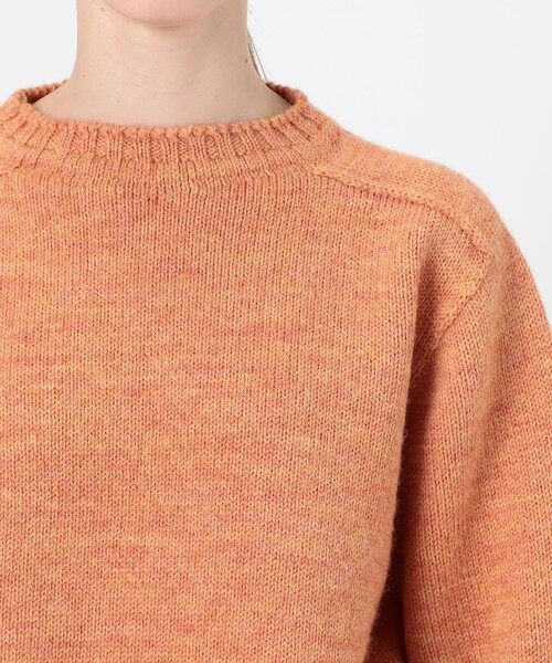 RICHMOND(リッチモンド)の「【別注】RICHMOND KNITWEAR WHOLE GARMENT KNIT(ニット/セーター・レディース・グリーン/ピンク・M/S)」の4枚目の写真