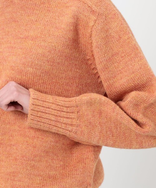 RICHMOND(リッチモンド)の「【別注】RICHMOND KNITWEAR WHOLE GARMENT KNIT(ニット/セーター・レディース・グリーン/ピンク・M/S)」の6枚目の写真