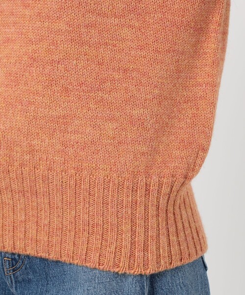 RICHMOND(リッチモンド)の「【別注】RICHMOND KNITWEAR WHOLE GARMENT KNIT(ニット/セーター・レディース・グリーン/ピンク・M/S)」の7枚目の写真