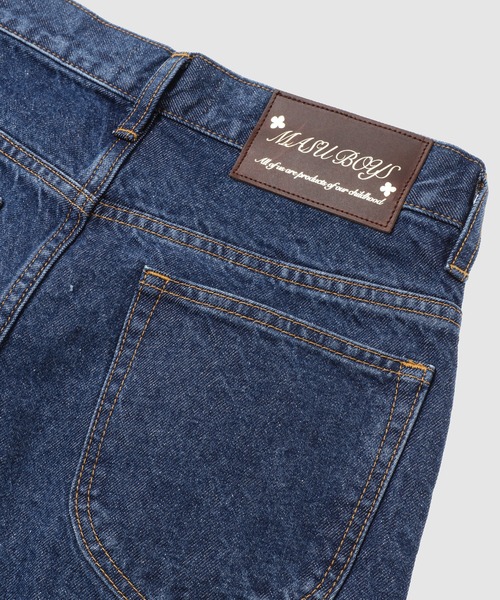 MASU（エムエーエスユー）の「MB BAGGY JEANS（デニムパンツ・メンズ・インディゴブルー/ブラック・44/46/48）」の9枚目の写真