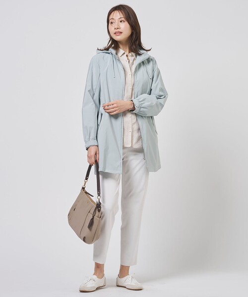 J.PRESS Ladies(J.プレス レディス)の「【WEB限定カラーあり・2way・セット着用可】リネン シャツ ブラウス(シャツ/ブラウス・レディース・ダルブルー系/ベージュ系/ネイビー系/ブラウン系/ピンク系・XS)」の18枚目の写真