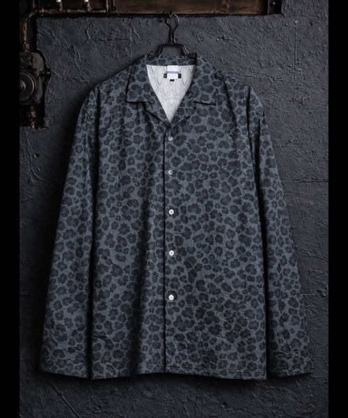 CALIFORNIA OUTFITTERS(カリフォルニア アウトフィッターズ)の「2D54 プリント 長袖シャツ(シャツ/ブラウス・メンズ・ベージュ系/ブラック系1/ブルー系/ブラウン系3/グレー系/ブラック系2/ブラウン系2/ブラウン系1・M/L)」の11枚目の写真