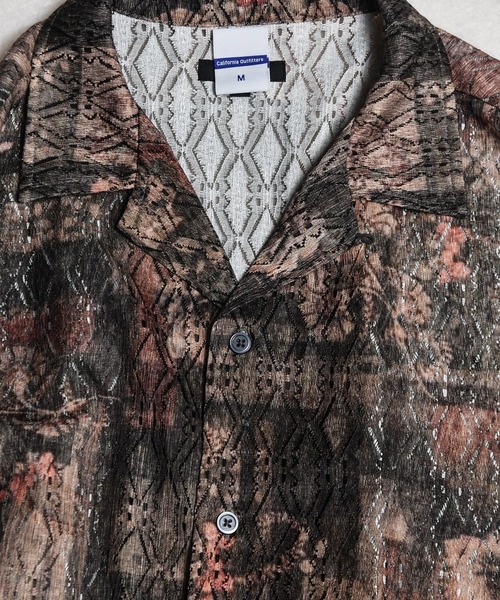 CALIFORNIA OUTFITTERS(カリフォルニア アウトフィッターズ)の「2D54 プリント 長袖シャツ(シャツ/ブラウス・メンズ・ベージュ系/ブラック系1/ブルー系/ブラウン系3/グレー系/ブラック系2/ブラウン系2/ブラウン系1・M/L)」の15枚目の写真