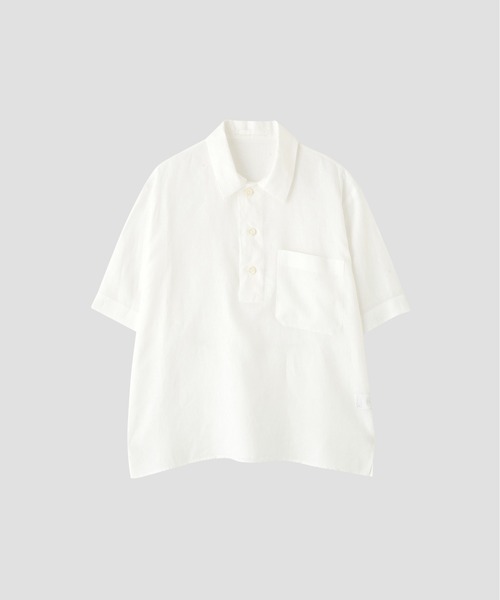 MARGARET HOWELL(マーガレットハウエル)の「SHIRTING LINEN(シャツ/ブラウス・メンズ・アイボリー/ブラック・LARGE/MEDIUM/SMALL)」の4枚目の写真