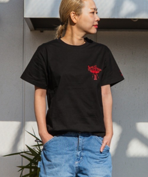 DOD（ディーオーディー）の「ディーオーディー DOD アウトドアカジュアル 半袖Ｔシャツ（Tシャツ/カットソー・メンズ・ブラック/ホワイト・XL/M/L）」の7枚目の写真