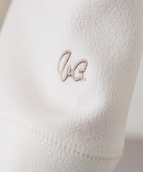 Whim Gazette（ウィムガゼット）の「刺繍Vガゼットプルオーバー（シャツ/ブラウス・レディース・ベージュ/オフホワイト・FREE）」の15枚目の写真