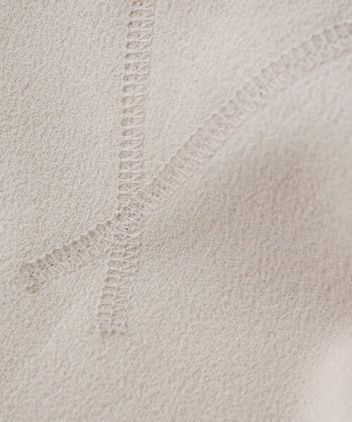 Whim Gazette（ウィムガゼット）の「刺繍Vガゼットプルオーバー（シャツ/ブラウス・レディース・ベージュ/オフホワイト・FREE）」の16枚目の写真