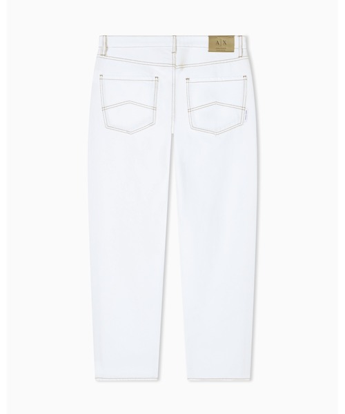 ARMANI EXCHANGE(アルマーニエクスチェンジ)の「【A|X アルマーニ エクスチェンジ】WE ルーズテーパード コットンブル デニムパンツ_J82 LOOSE TAPERED(EC限定カラー含)(デニムパンツ・メンズ・オフホワイト・31inch/34inch/30inch/32inch/33inch/29inch)」の2枚目の写真