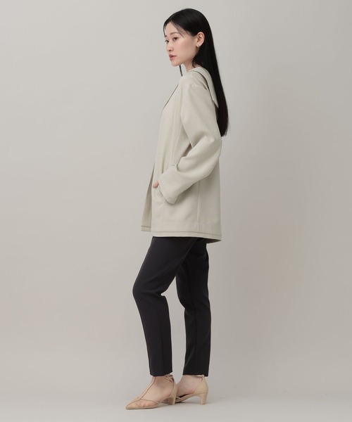 A part by(アパートバイ)の「セーラーカラージャケット(テーラードジャケット・レディース・ベージュ/アイボリー・FREE)」の10枚目の写真