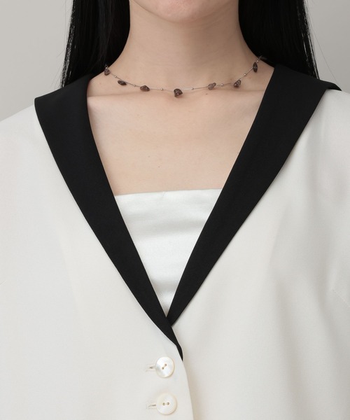 A part by(アパートバイ)の「セーラーカラージャケット(テーラードジャケット・レディース・ベージュ/アイボリー・FREE)」の19枚目の写真