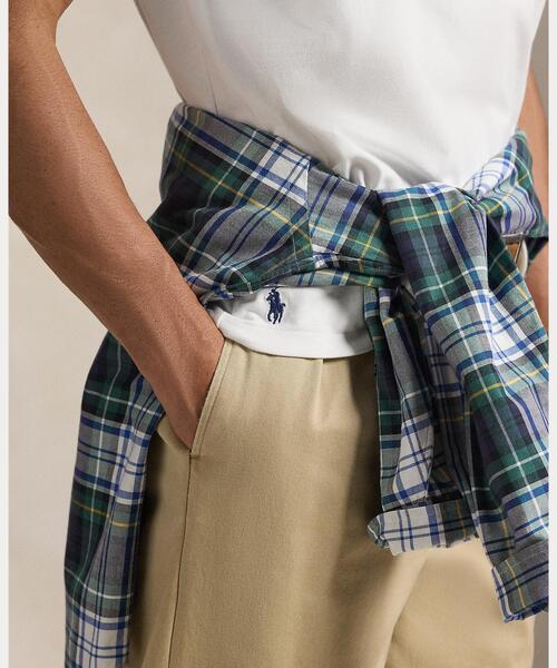 POLO RALPH LAUREN(ポロ ラルフ ローレン)の「ビッグ フィット ヘビーウェイト ジャージー Tシャツ(Tシャツ/カットソー・メンズ・ホワイト・S/M/L/XXL/XS/XL)」の5枚目の写真