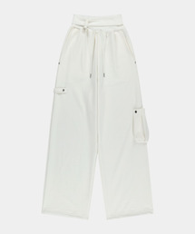 Rib Terry Pocket Sweat Pants (IVORY)