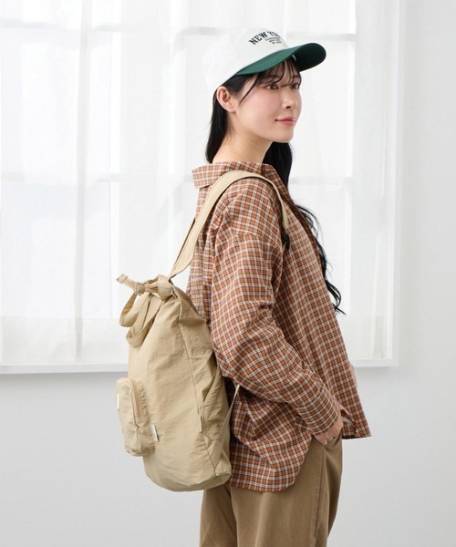 ROOTOTE（ルートート）の「ルートート / LT.セオルー.メッケル.ルミエ-B（バックパック/リュック・レディース・アイボリー/ベージュ/ネイビー/ピンク/ブラック・FREE）」の15枚目の写真