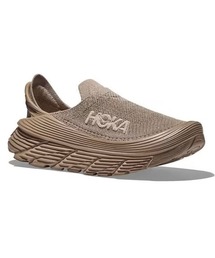 HOKA | ホカ 【HOKA】- ユニセックス スニーカー【U RESTORE TC-DUNE / OXFORD TAN - 1134532-DOTN】(スリッポン)