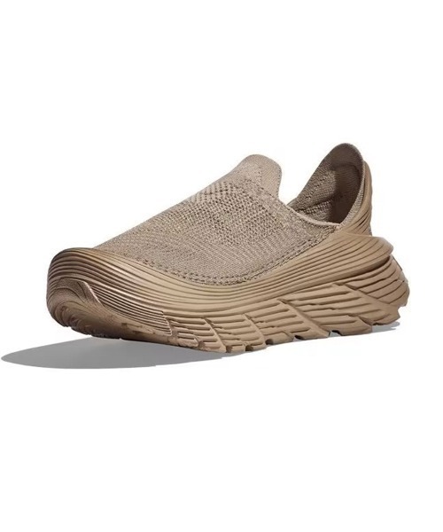 HOKA（ホカ）の「ホカ 【HOKA】- ユニセックス スニーカー【U RESTORE TC-DUNE / OXFORD TAN - 1134532-DOTN】（スリッポン・メンズ・ベージュ・27.0cm）」の2枚目の写真
