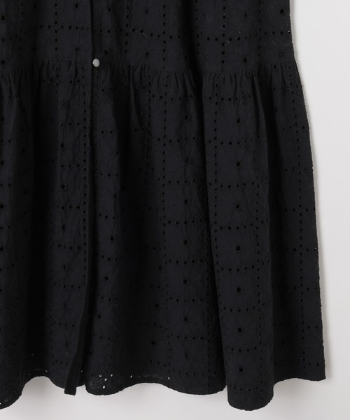 PAGEBOY(ページボーイ)の「ヴィンテージレースキャミワンピース 【1枚でも重ねても使える】(ワンピース・レディース・オフホワイト/ブラック・FREE)」の7枚目の写真