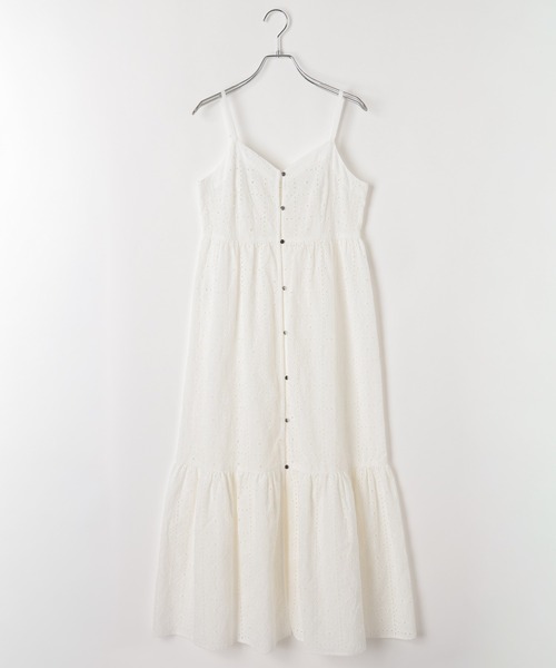 PAGEBOY(ページボーイ)の「ヴィンテージレースキャミワンピース 【1枚でも重ねても使える】(ワンピース・レディース・オフホワイト/ブラック・FREE)」の11枚目の写真