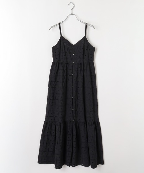 PAGEBOY(ページボーイ)の「ヴィンテージレースキャミワンピース 【1枚でも重ねても使える】(ワンピース・レディース・オフホワイト/ブラック・FREE)」の8枚目の写真
