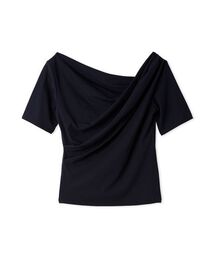 SNIDEL | バックオープンドレープカットプルオーバー(Tシャツ/カットソー)