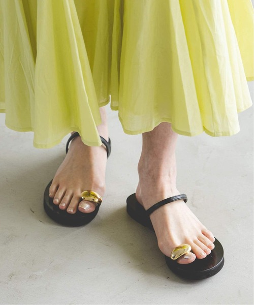 LAOCOONTE（ラオコンテ）の「《追加》LAOCOONTE/ラオコンテ リングトゥサンダル（サンダル・レディース・ブラック・36/37/38/39）」の8枚目の写真