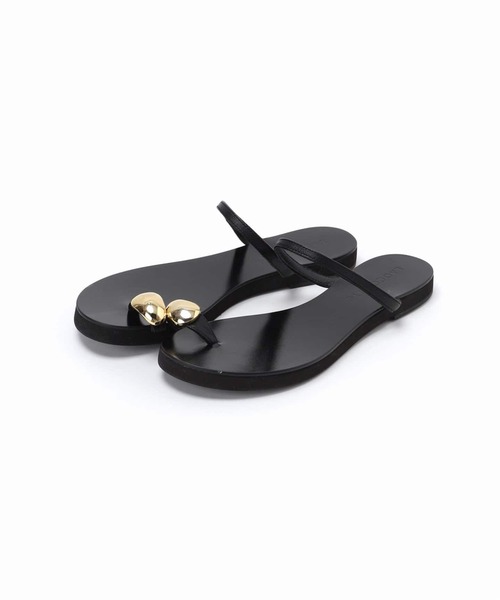 LAOCOONTE（ラオコンテ）の「《追加》LAOCOONTE/ラオコンテ リングトゥサンダル（サンダル・レディース・ブラック・36/37/38/39）」の9枚目の写真