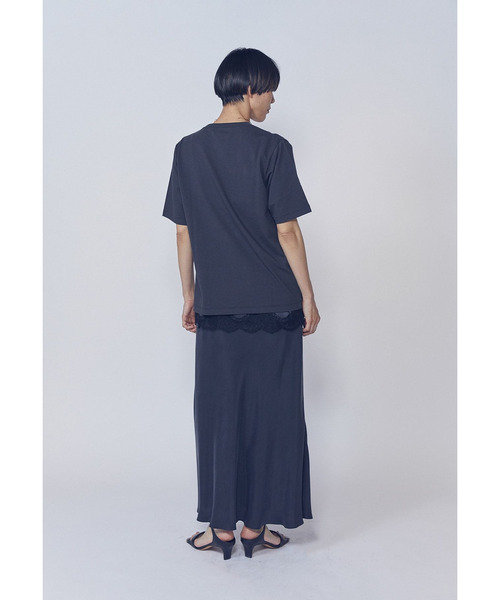 1er Arrondissement(プルミエアロンディスモン)の「USコットンロゴプリントTシャツ(Tシャツ/カットソー・レディース・ホワイト系その他3/ブラウン系その他4・FREE)」の13枚目の写真