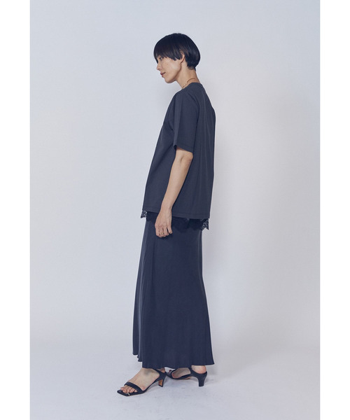 1er Arrondissement(プルミエアロンディスモン)の「USコットンロゴプリントTシャツ(Tシャツ/カットソー・レディース・ホワイト系その他3/ブラウン系その他4・FREE)」の14枚目の写真
