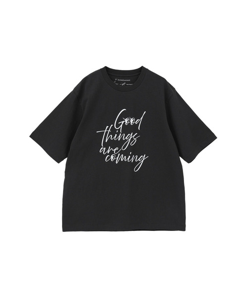 1er Arrondissement(プルミエアロンディスモン)の「USコットンロゴプリントTシャツ(Tシャツ/カットソー・レディース・ホワイト系その他3/ブラウン系その他4・FREE)」の15枚目の写真