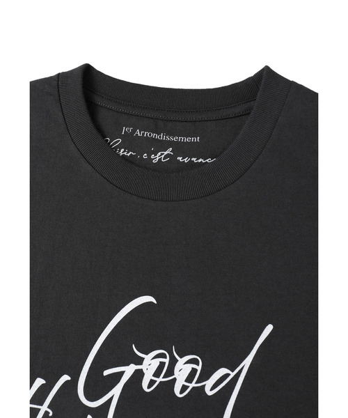 1er Arrondissement(プルミエアロンディスモン)の「USコットンロゴプリントTシャツ(Tシャツ/カットソー・レディース・ホワイト系その他3/ブラウン系その他4・FREE)」の17枚目の写真
