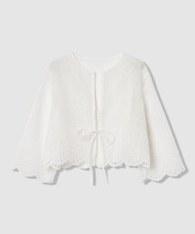 ANAYI | 【セットアップ対応商品】ブラウスエンブロイダリーボレロ ブラウス(その他トップス)