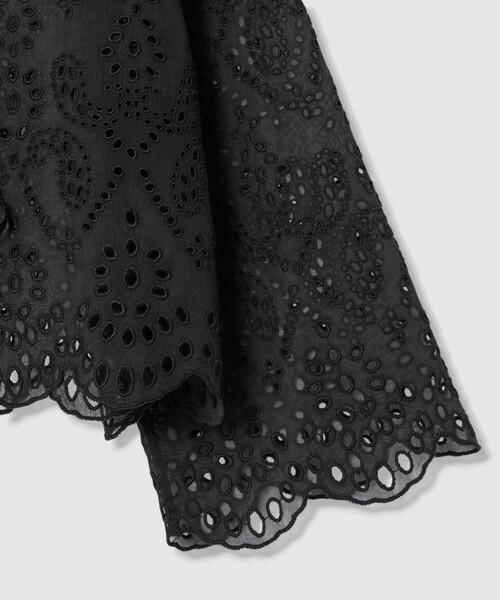 ANAYI（アナイ）の「【セットアップ対応商品】ブラウスエンブロイダリーボレロ ブラウス（その他トップス・レディース・ブラック/オフホワイト・38/36）」の10枚目の写真