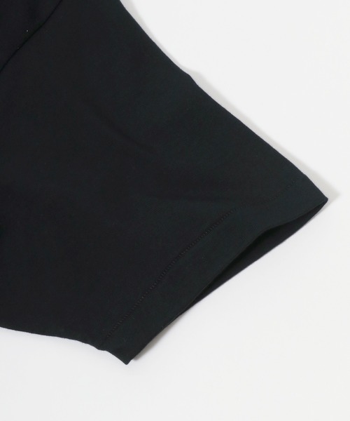 HANES（ヘインズ）の「Hanes（ヘインズ）T-SHIRTS KURO クルーネック無地Tシャツ/半袖/メンズ レディース ユニセックス（Tシャツ/カットソー・メンズ・ブラック・S/M/L/XL）」の6枚目の写真