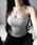 me+em select�i�~�[���Z���N�g�j�́u�y �J�b�v�t�� �z�X�N�G�A�l�b�N�X�g���b�v�X�����L���~�\�[�� �^ square neck strap slim camisole�i�L���~�\�[���j�v�b�O���[