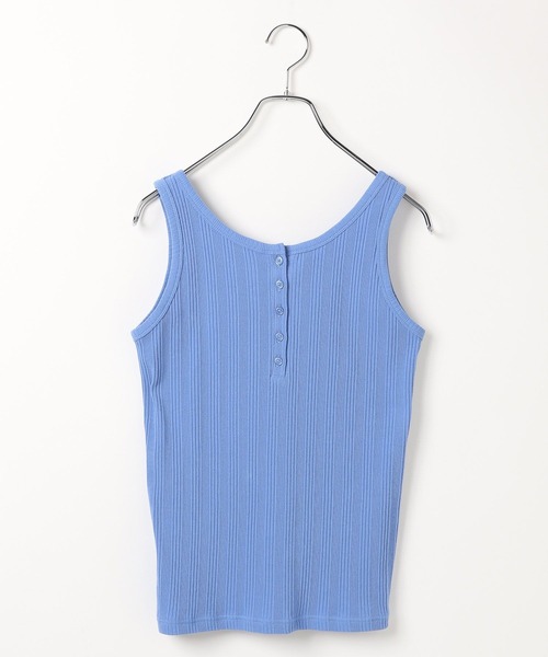 LEPSIM（レプシィム）の「機能2WAYヘンリータンク　647614（タンクトップ・レディース・ブラック/オフホワイト/ブラウン・FREE）」の12枚目の写真