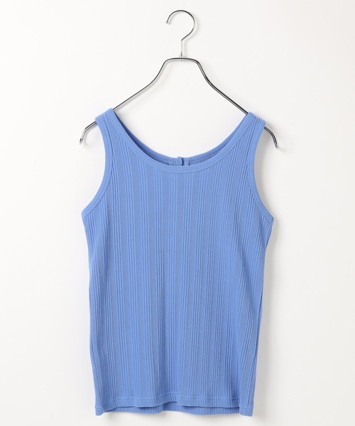 LEPSIM（レプシィム）の「機能2WAYヘンリータンク　647614（タンクトップ・レディース・ブラック/オフホワイト/ブラウン・FREE）」の13枚目の写真