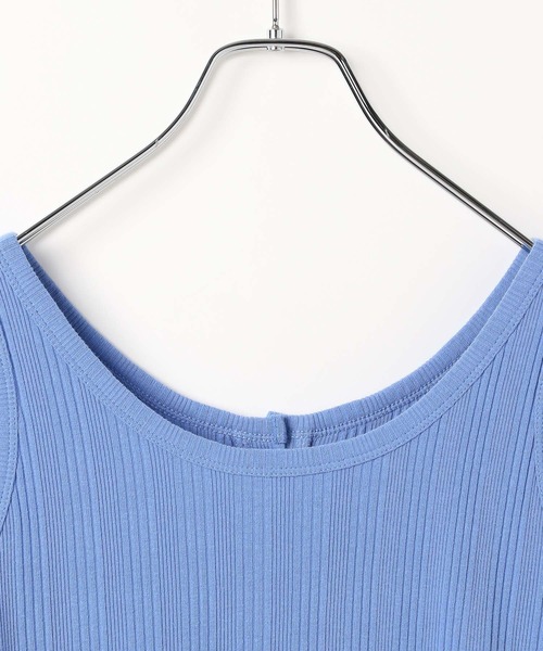 LEPSIM（レプシィム）の「機能2WAYヘンリータンク　647614（タンクトップ・レディース・ブラック/オフホワイト/ブラウン・FREE）」の17枚目の写真