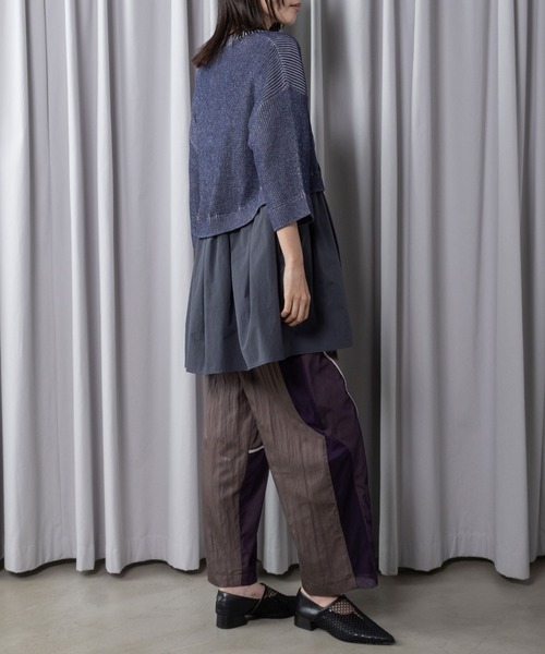 MARECHAL TERRE（マルシャルテル）の「コンビネーションジップカーディガン（カーディガン/ボレロ・レディース・ネイビー/グレー/ブラック・MEDIUM）」の7枚目の写真