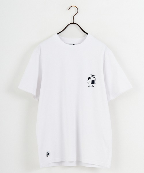 CHUMS（チャムス）の「【WEB限定】[CHUMS/チャムス] BOOBY ONIGIRI FRIENDS バックプリントTシャツ（Tシャツ/カットソー・レディース・ブラック/グレイッシュベージュ/ネイビー/ホワイト・M/L/XL）」の9枚目の写真