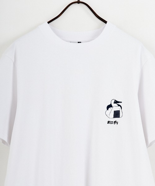 CHUMS（チャムス）の「【WEB限定】[CHUMS/チャムス] BOOBY ONIGIRI FRIENDS バックプリントTシャツ（Tシャツ/カットソー・レディース・ブラック/グレイッシュベージュ/ネイビー/ホワイト・M/L/XL）」の10枚目の写真