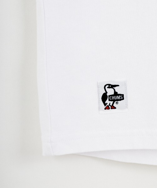 CHUMS（チャムス）の「【WEB限定】[CHUMS/チャムス] BOOBY ONIGIRI FRIENDS バックプリントTシャツ（Tシャツ/カットソー・レディース・ブラック/グレイッシュベージュ/ネイビー/ホワイト・M/L/XL）」の12枚目の写真