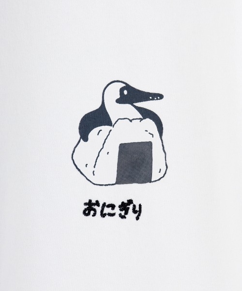 CHUMS（チャムス）の「【WEB限定】[CHUMS/チャムス] BOOBY ONIGIRI FRIENDS バックプリントTシャツ（Tシャツ/カットソー・レディース・ブラック/グレイッシュベージュ/ネイビー/ホワイト・M/L/XL）」の13枚目の写真