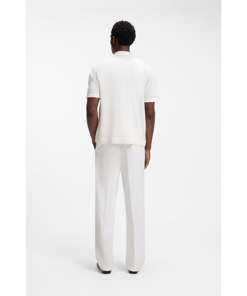BOSS（ボス）の「カラーブロック カーディガン ウイングカラー（カーディガン/ボレロ・メンズ・ホワイト・XL/L/XXL/M/S）」の4枚目の写真