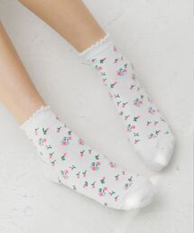 RETRO GIRL（レトロガール）の「小花柄ソックス（ソックス/靴下）」