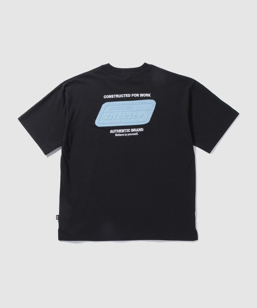 Dickies(ディッキーズ)の「【GENUINE Dickies/ ジェニュインデッキーズ】デニムアップリケTシャツ(Tシャツ/カットソー・メンズ・ブラック/ホワイト・M/L/XL)」の13枚目の写真