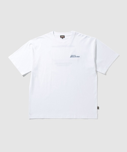 Dickies(ディッキーズ)の「【GENUINE Dickies/ ジェニュインデッキーズ】デニムアップリケTシャツ(Tシャツ/カットソー・メンズ・ブラック/ホワイト・M/L/XL)」の14枚目の写真