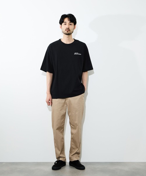 Dickies(ディッキーズ)の「【GENUINE Dickies/ ジェニュインデッキーズ】デニムアップリケTシャツ(Tシャツ/カットソー・メンズ・ブラック/ホワイト・M/L/XL)」の21枚目の写真