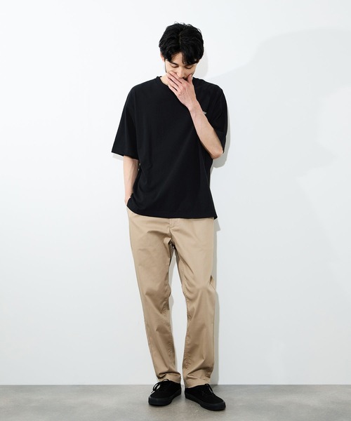 Dickies(ディッキーズ)の「【GENUINE Dickies/ ジェニュインデッキーズ】デニムアップリケTシャツ(Tシャツ/カットソー・メンズ・ブラック/ホワイト・M/L/XL)」の22枚目の写真