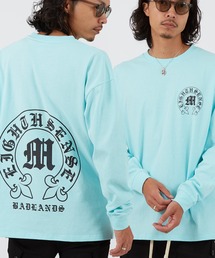 【SIDEWAYSTANCE】ボトムアーチロゴ長袖Tシャツ 70514