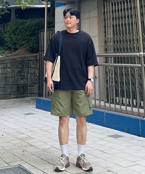 KALAPATTHAR(カラパタール)の「Nylon Belted Cargo Shorts - Olive Khaki(その他パンツ・メンズ・その他・MEDIUM/LARGE/X-LARGE)」の6枚目の写真